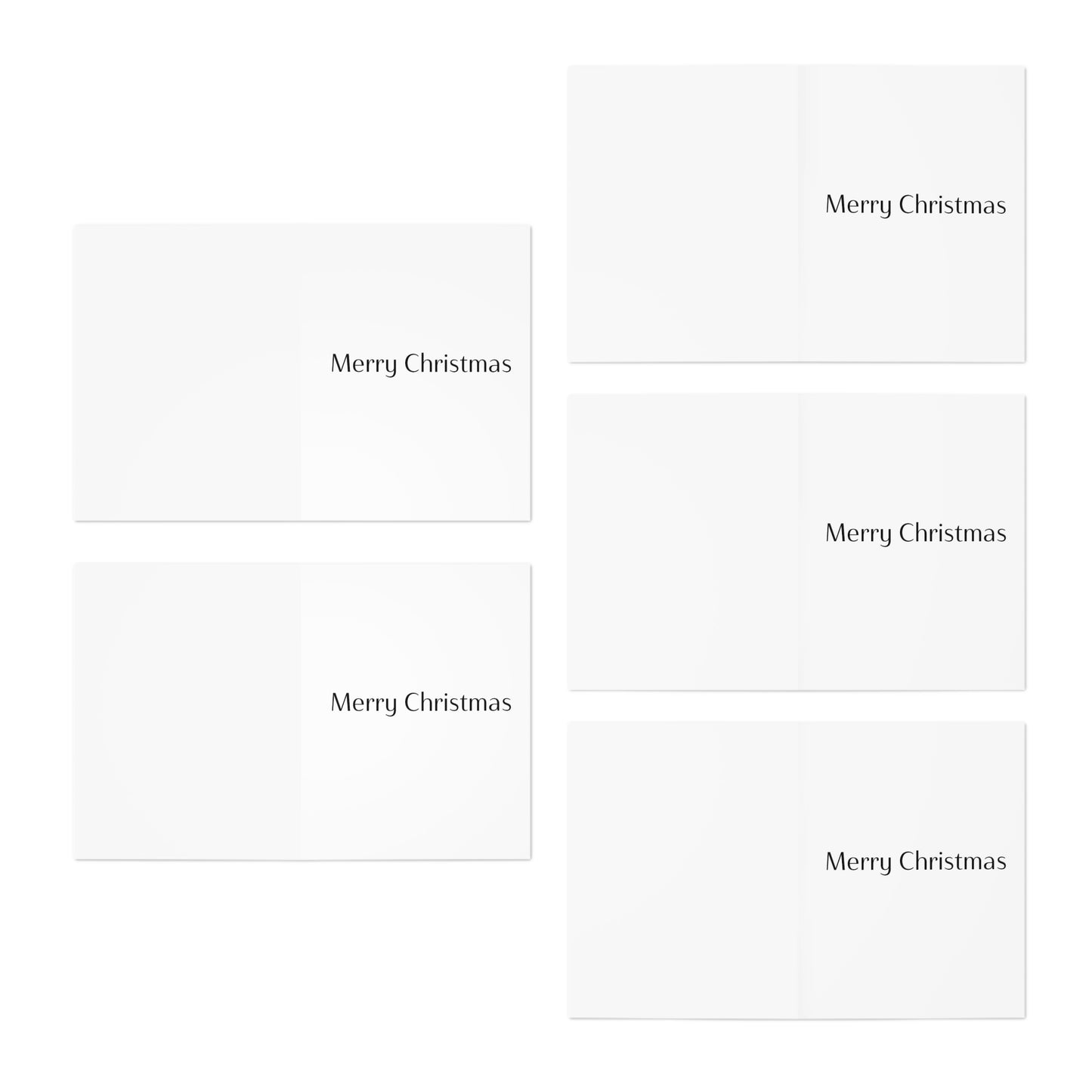 Christmas Greeting Cards (5-Pack) C